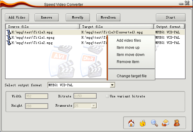 Speed Video Converter Screenshot